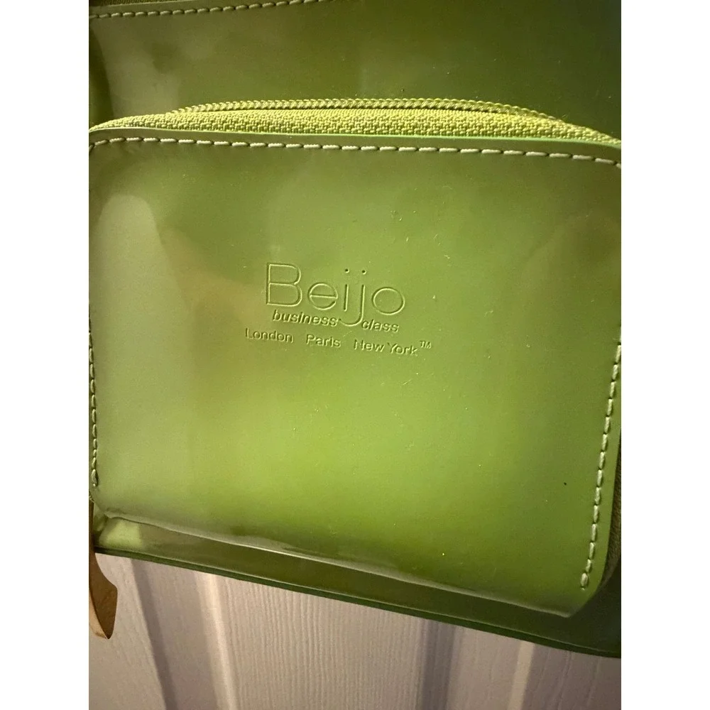 Beijo Crossbody Bag in Apple Green with Gold Tone Hardware & Adjustable Strap